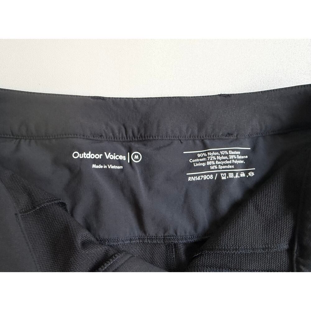 New Outdoor Voices Women's Black Customizable 3-Way Rectrek Zip-Off Pants Size M - Picture 15 of 16